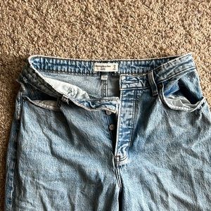 Abercrombie dad jeans